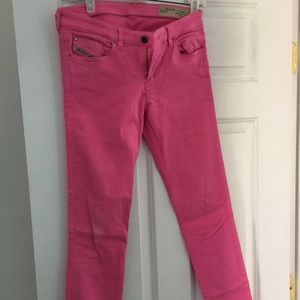 Pink Diesel Jeans